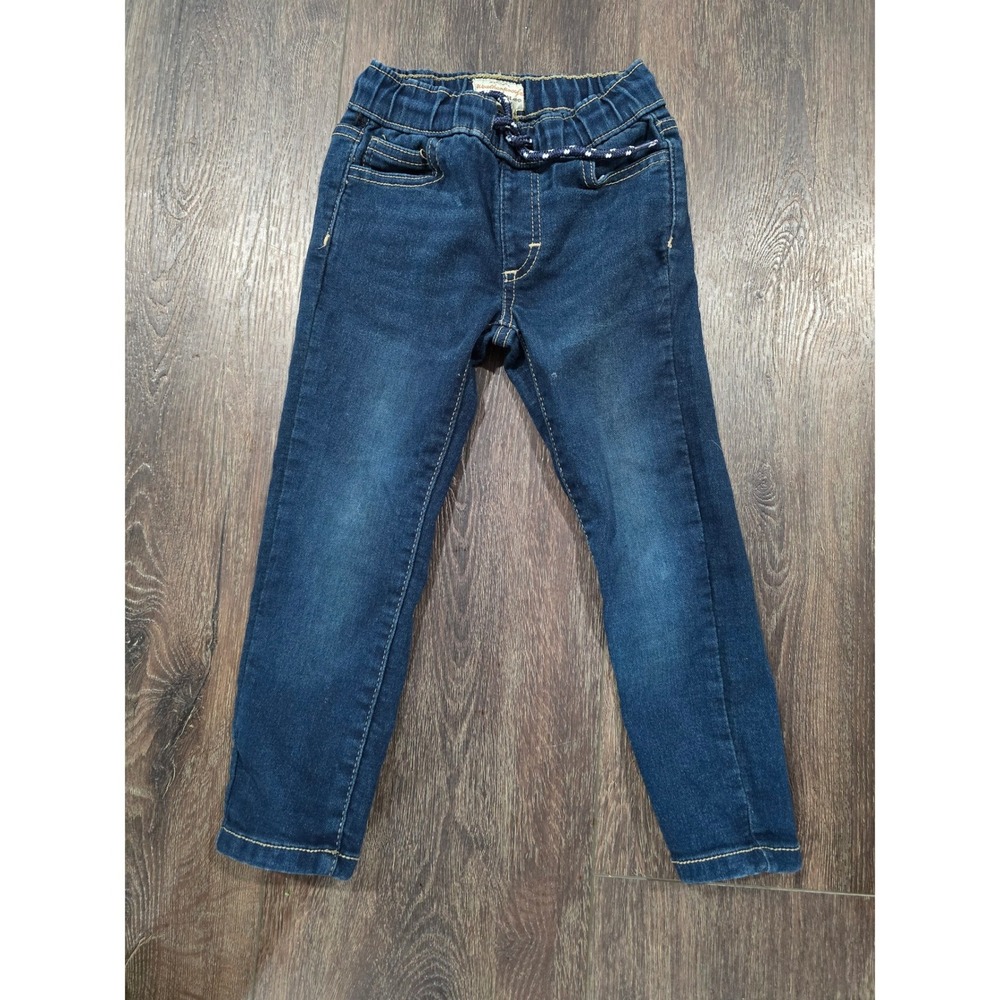 Weatherproof Vintage Boys Dark Wash Denim Jeans Elastic Waist Size 4